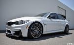 BMW M3 Sedan Alpine White and Black by EAS 2017 года